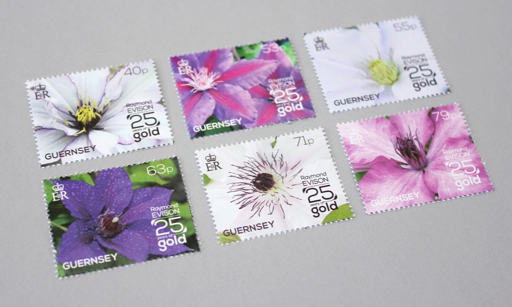 Raymond Evison Stamp Set